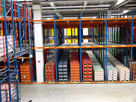 Paletten Fließlager