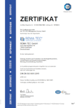 Zertifikat ISO 9001:2015 Zertifikat ISO 9001:2015