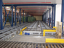 Fördertechnik Anlageneingang