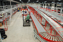 Fördertechnikanlage