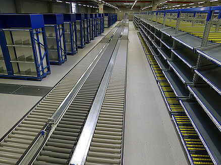 Kommissionierstrecke